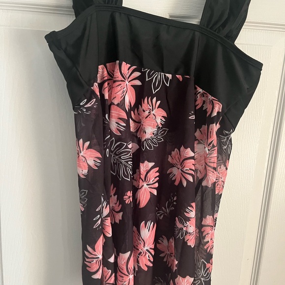 Women's Plus Size Two Piece Sexy Tankini Swimsuit Bathing Suit Swimwear 16W -20W - Picture 9 of 11